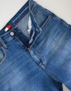 Tommy Jeans Дънки Mom с висока талия Кобалтово синьо