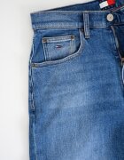 Tommy Jeans Дънки Mom с висока талия Кобалтово синьо