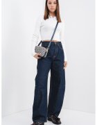 Tommy Jeans Къс пуловер с органичен памук
