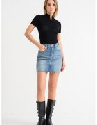 Tommy Jeans Къса пола от деним с висока талия