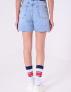 Tommy Jeans Къси дънки Mom Светлосин