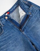 Tommy Jeans Къси дънки с миди талия Антично синьо