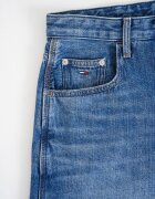 Tommy Jeans Къси дънки с миди талия Антично синьо