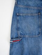 Tommy Jeans Къси дънки с миди талия Антично синьо