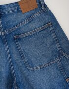 Tommy Jeans Къси дънки с миди талия Антично синьо