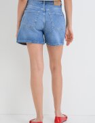 Tommy Jeans Къси дънки тип Mom Светлосин