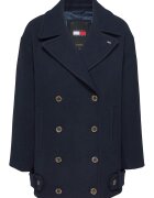 Tommy Jeans Късо палто с вълна