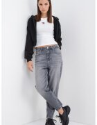 Tommy Jeans Късо свободно худи с къс цип