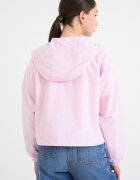 Tommy Jeans Късо яке с качулка Розов бонбон