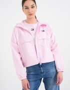 Tommy Jeans Късо яке с качулка Розов бонбон