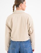 Tommy Jeans Късо яке с цип Бежов