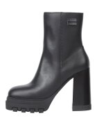 Tommy Jeans Кожени боти с квадратен връх