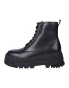 Tommy Jeans Кожени боти с равна платформа