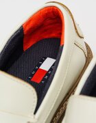 Tommy Jeans Кожени мокасини Archive '01 Бял/Карамел