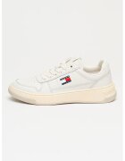 Tommy Jeans Кожени спортни обувки The Chelsea - Червен/Бял