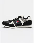 Tommy Jeans Маратонки с текстил - Бял/Черен