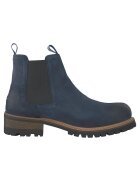 Tommy Jeans Мъжки ботуши Челси - Естествена кожа - Тъмно сини -