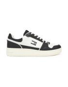 Tommy Jeans Мъжки кецове - 305437945 - естествена кожа - бял/черен... - Бял/Черен