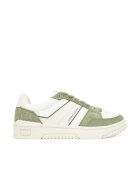 Tommy Jeans Мъжки кецове - 305438188 - естествена кожа - бял/зелен -... - Бял/Зелен