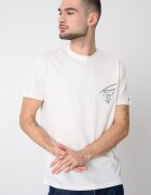 Tommy Jeans Памучна тениска Signature с лого Бял