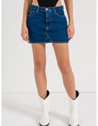 Tommy Jeans Пола от деним с ниска талия