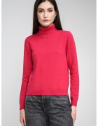 Tommy Jeans Поло от органичен памук - Тъмнорозов