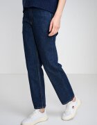 Tommy Jeans Прави дънки Layla с висока талия Индигово синьо
