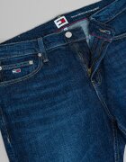 Tommy Jeans Прави дънки Ryan със стандартна кройка Тъмносин