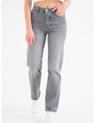 Tommy Jeans Прави слим дънки Kira - Сив меланж
