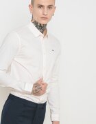 Tommy Jeans Риза по тялото Бял