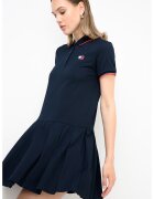 Tommy Jeans Рокля с памук с яка