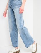 Tommy Jeans Широки дънки с висока талия Антично синьо