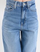 Tommy Jeans Широки дънки с висока талия Светлосин
