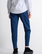 Tommy Jeans Скъсени дънки Mom Кралско Синьо