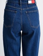 Tommy Jeans Скъсени дънки Mom Кралско Синьо