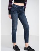Tommy Jeans Скъсени слим дънки - Тъмносин