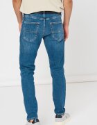Tommy Jeans Скосени дънки със средна талия Тъмносин