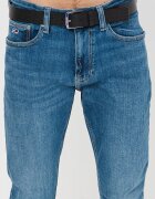 Tommy Jeans Скосени дънки със средна талия Тъмносин