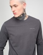 Tommy Jeans Слим блуза с овално деколте Избеляло черно