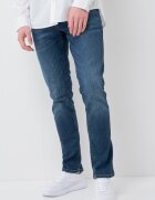 Tommy Jeans Слим дънки със захабен ефект Тъмносин
