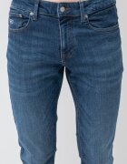 Tommy Jeans Слим дънки със захабен ефект Тъмносин