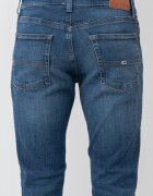 Tommy Jeans Слим дънки със захабен ефект Тъмносин