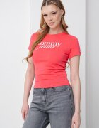 Tommy Jeans Слим тениска с лого