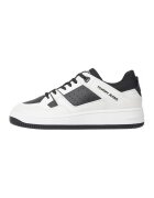 Tommy Jeans Спортни обувки от кожа и еко кожа - Бял/Черен