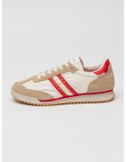 Tommy Jeans Спортни обувки Retro Runner с велур - Аленочервен/Светло бежово