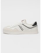 Tommy Jeans Спортни обувки с велур - Слонова кост/Мръснобял