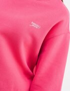 Tommy Jeans Свободен суитшърт с овално деколте Малина