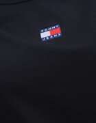 Tommy Jeans Свободна памучна тениска Червен/Черен