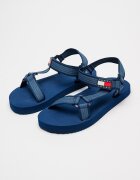 Tommy Jeans Текстилни сандали с велкро Тъмносин
