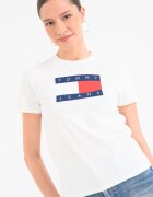 Tommy Jeans Tениска с лого Бял